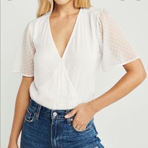 Abercrombie & Fitch Wrap Bodysuit